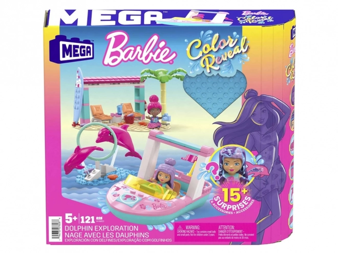 Mega Bloks Barbie Delfin Abenteuer