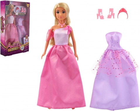 Puppe Prinzessin Anlily mit Ersatzkleidern
