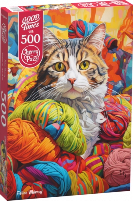 Puzzle Katzeneskapaden 500 Teile