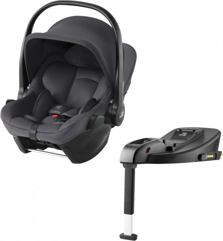 Kindersitz Baby-Safe Core mit Isofix-Basis in Grau