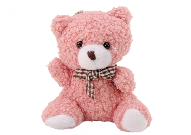 Rosa Plüsch Teddybär Schlüsselanhänger