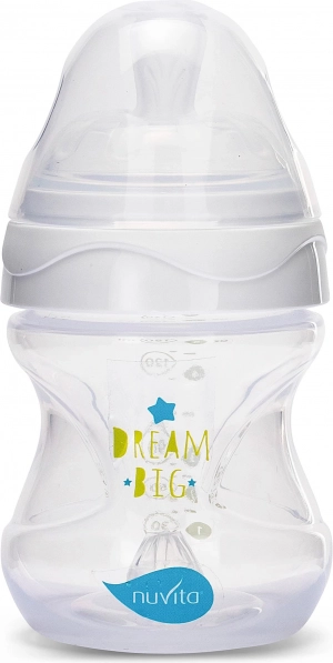 Fläschchen 150 ml, Transparent Weiß