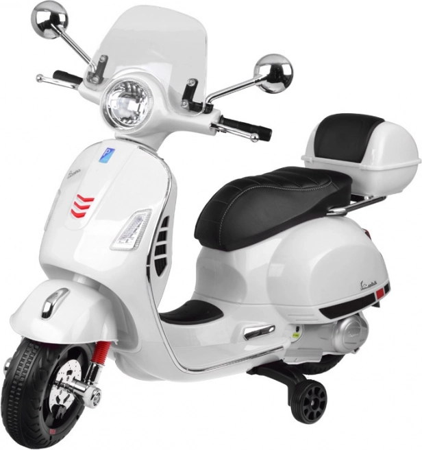 Elektrischer Roller Vespa GTS Super für Kinder – Weiß