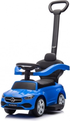 Laufrad mit verschiebbarer Griff Mercedes 3in1 Blau