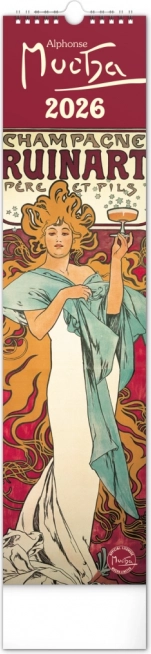 Wandkalender Alfons Mucha 2026