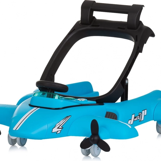 Lauflernwagen Chipolino Flugzeug 3in1 Blau
