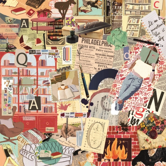 Puzzle Clementoni More is More: Bücher und Schreiben 1000 Teile
