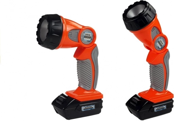 Starke Taschenlampe mit verstellbarem Winkel