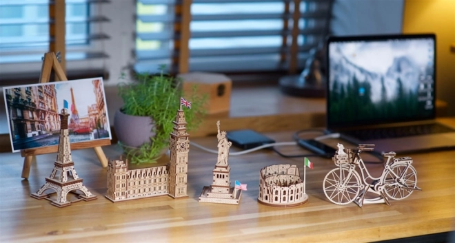 3D Holzmodell Freiheitsstatue