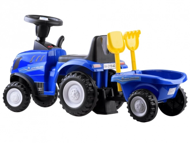 New Holland Kindertraktor mit Anhänger