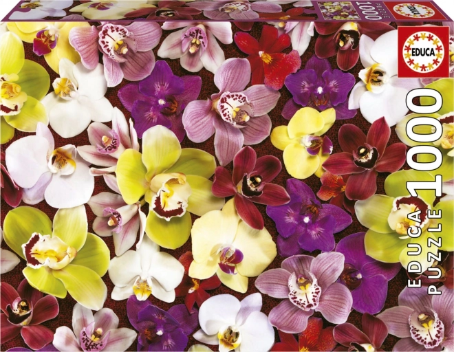Educa Puzzle Orchideen Collage 1000 Teile