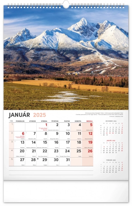 Wandkalender Unser Slowakei 2025