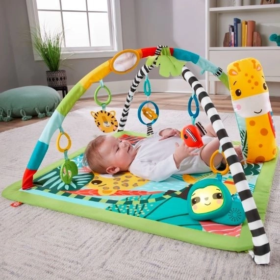 Fisher-Price 3-in-1 Spieldecke mit Giraffe