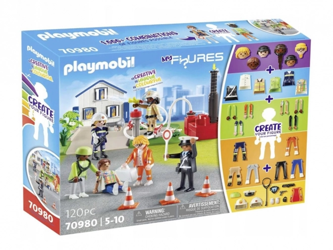 Playmobil Rettungseinsatz Figuren Set