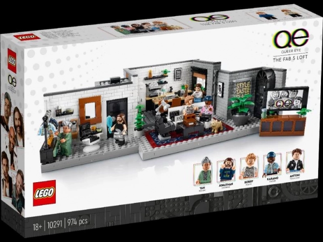 LEGO Queer Eye Wohnung der Fab Five