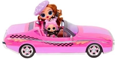 Stylisches Retro-Cabrio für zwei Puppen