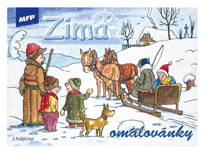 MFP Winter Malbuch für Kinder