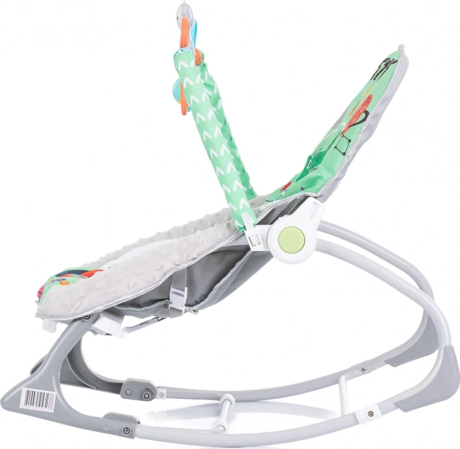 Vibrationsliege für Babys 2-in-1 Baby Spa Grün
