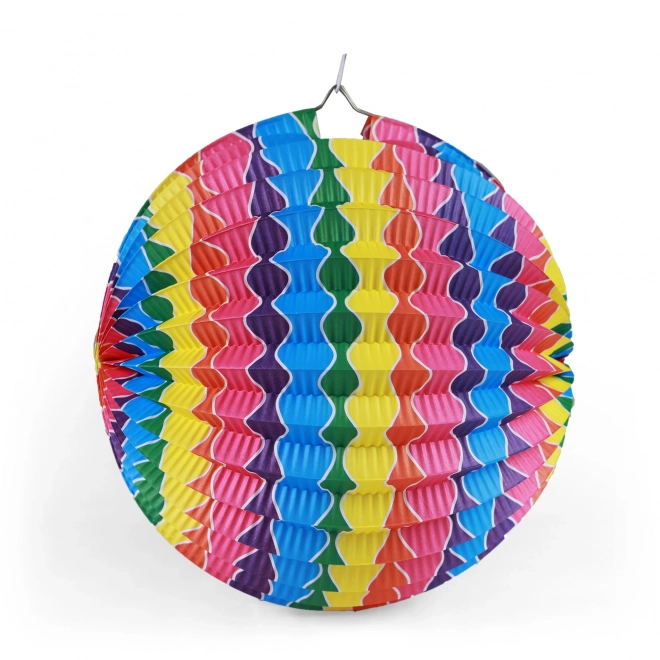 Regenbogen Laterne 25 cm
