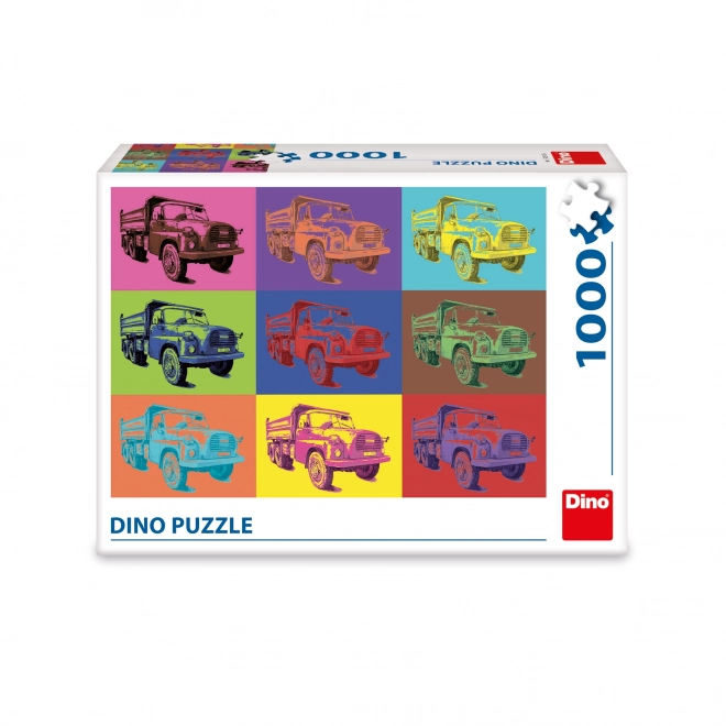 Puzzle Pop Art Tatra 1000 Teile