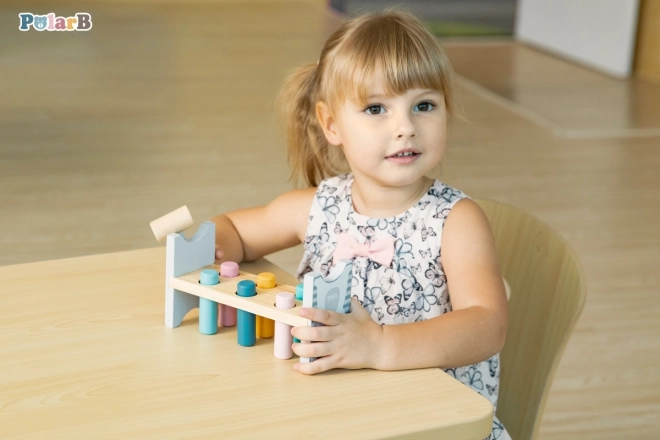 Viga Holzbank Hammerspiel Montessori