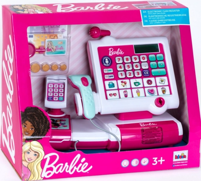 Barbie Spielzeugkasse mit Scanner