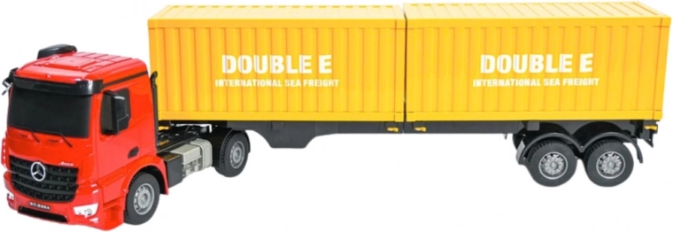 Abnehmbarer Auflieger und öffnender Container