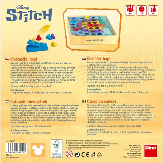 Kinder Spiel Klobouček Hop – Stitch und Angel