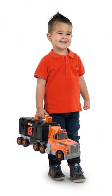 Smoby 3-in-1 LKW mit Black+Decker Werkzeugen