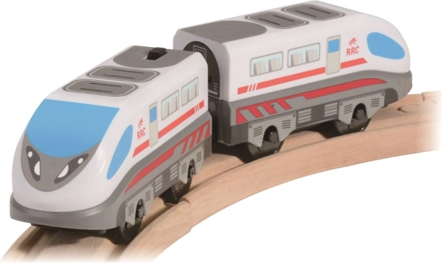 Hochgeschwindigkeits-Batteriezug 2KIDS TOYS für Holz-Eisenbahnen