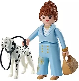 Mein Leben Frau mit Dalmatiner