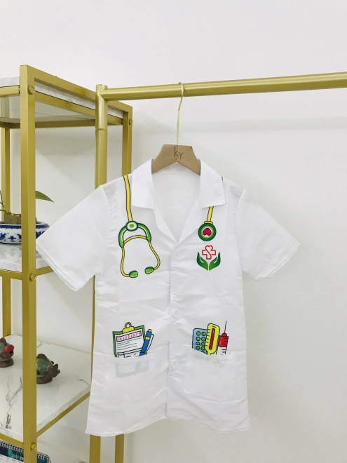 Woopie Kinderarztkostüm mit Schürze