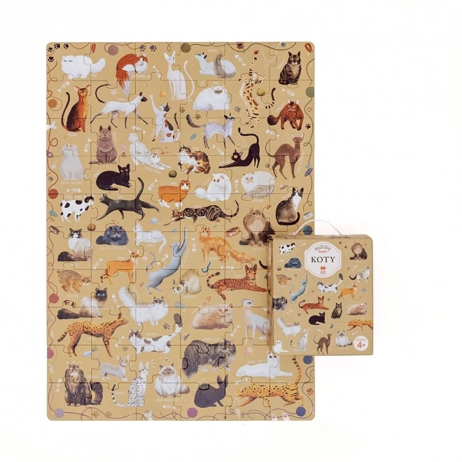 Puzzle 60 Teile Puzzlove - Katzen