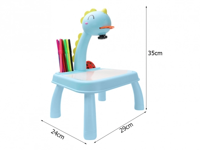 Dinosaurier Lehrer Zeichentisch LED Projektor