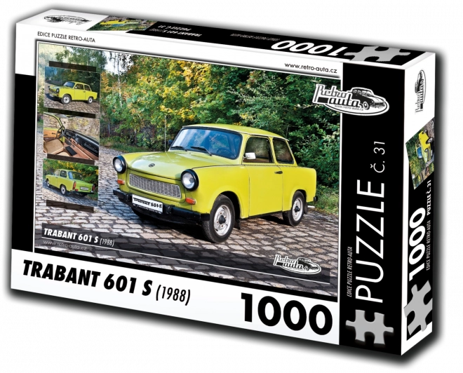 Puzzle RETRO-AUTA Trabant 601 S 1988 1000 Teile