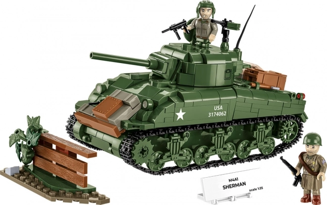 M4A1 Sherman Panzer Baukasten