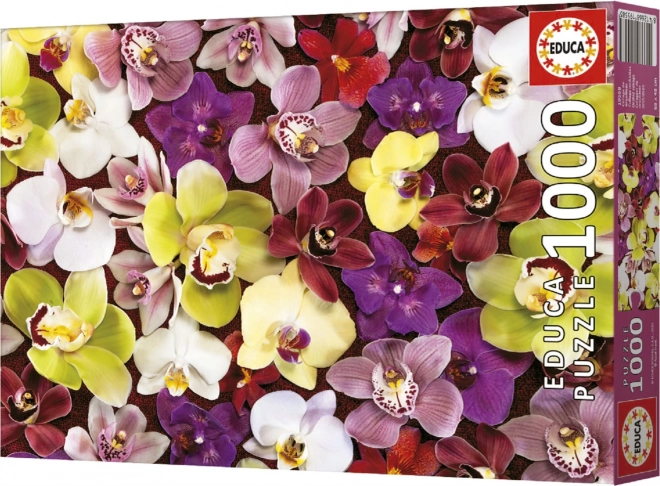 Educa Puzzle Orchideen Collage 1000 Teile