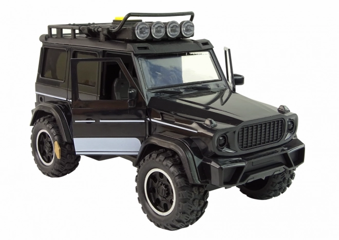 Friktionsbetriebenes Offroad-Auto Schwarz