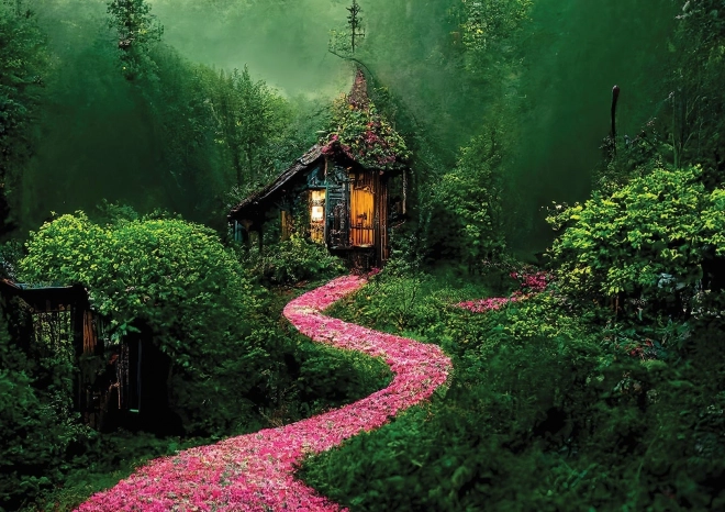 Puzzle Hluboký Wald 1000 Teile