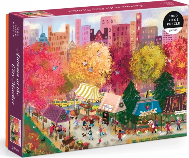 Herbst auf dem Bauernmarkt Puzzle 1000 Teile Galison