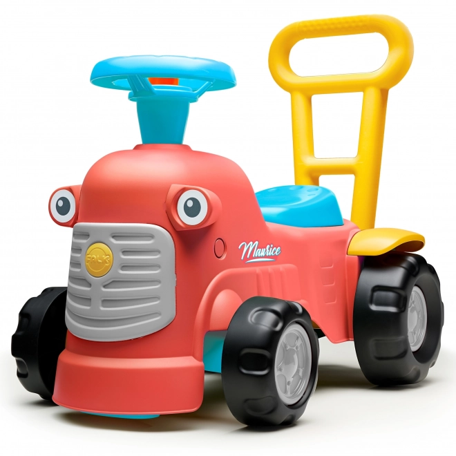 Roter Fahrtraktor Maurice für Kinder