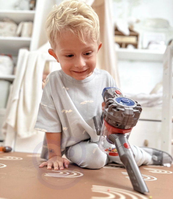 Interaktiver vertikaler 3-in-1 Staubsauger für Kinder mit Saugfunktion