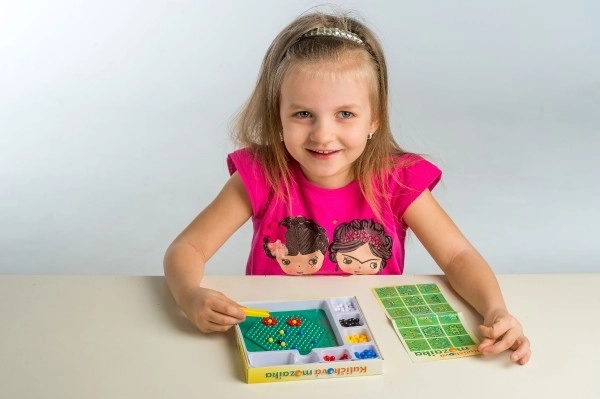 Mozaikspiel mit Pinzette – Kleine 250 Teile