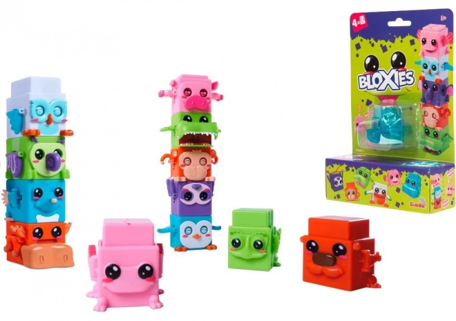 Bloxies Figuren Set 4er-Pack