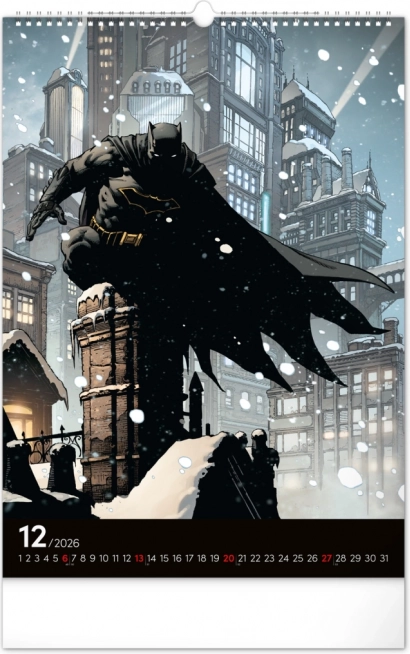 Wandkalender Batman Dark 2026