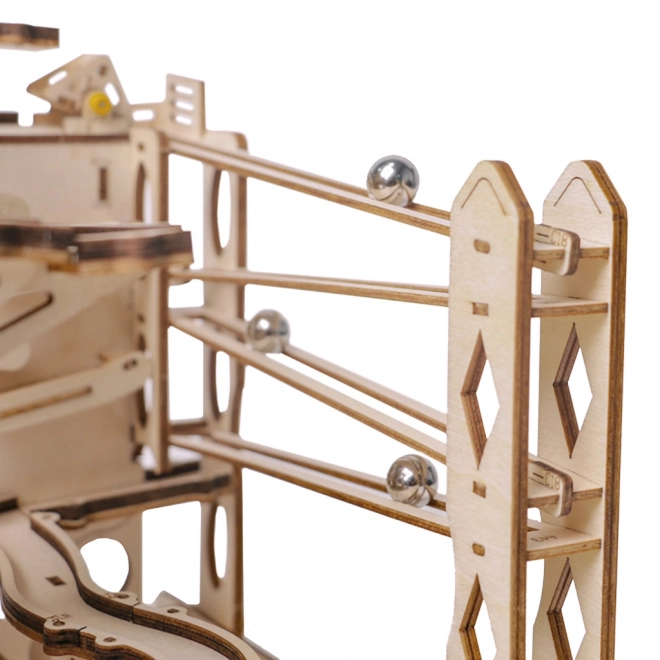 Robotime Rokr 3D Holzpuzzle Kugelbahn: Explorer