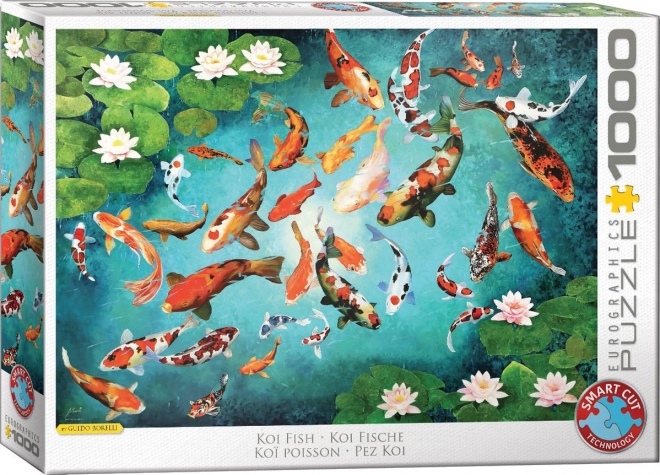 Eurographics Puzzle Koi-Karpfen 1000 Teile