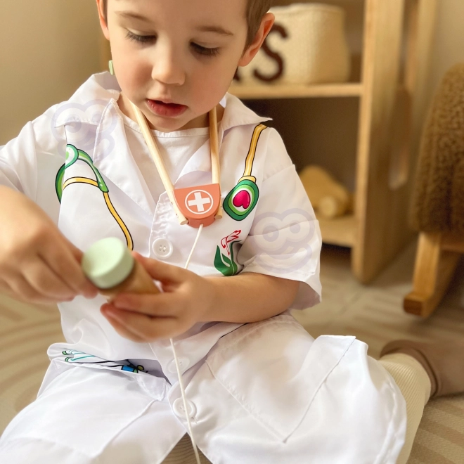 Woopie Kinderarztkostüm mit Schürze