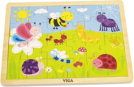 Bunte Illustrationen von Wiesen­tieren