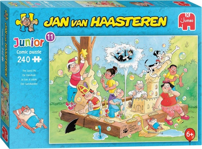 Jumbo Puzzle Jan van Haasteren Junior Puzzlespaß Im Sandkasten